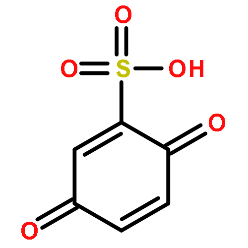 1,4-Cyclohexadiene-1-sulfonic acid, 3,6-dioxo-