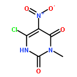 6-chloro-3-methyl-5-nitro-1h-pyrimidine-2,4-dione