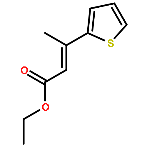 2-Butenoic acid, 3-(2-thienyl)-, ethyl ester