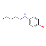 Benzenamine, 4-methoxy-N-pentyl-