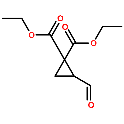 1,1-Cyclopropanedicarboxylic acid, 2-formyl-, diethyl ester