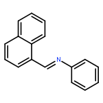 Benzenamine, N-(1-naphthalenylmethylene)-