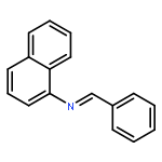 1-Naphthalenamine,N-(phenylmethylene)-