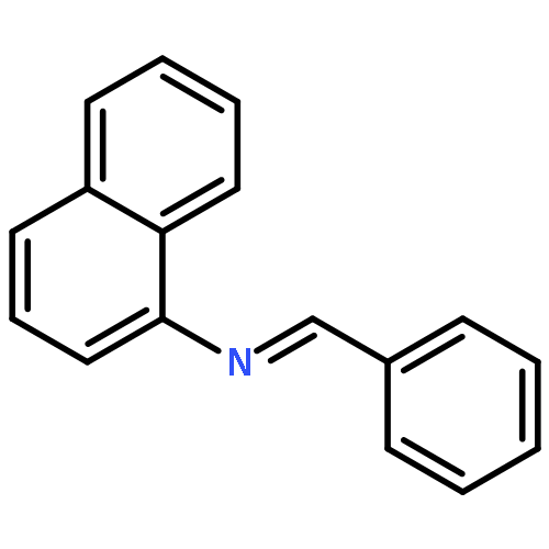 1-Naphthalenamine,N-(phenylmethylene)-