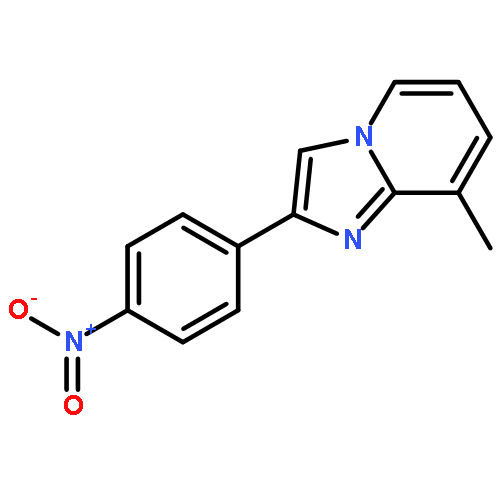 IMIDAZO[1,2-A]PYRIDINE, 8-METHYL-2-(4-NITROPHENYL)-