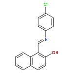 1-[(4-chloroanilino)methylidene]naphthalen-2-one