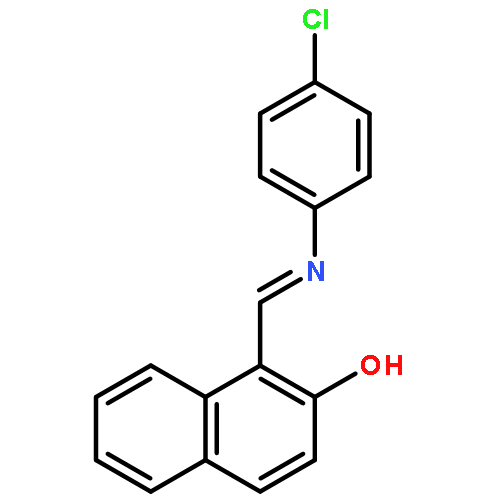 1-[(4-chloroanilino)methylidene]naphthalen-2-one