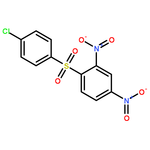 Benzene, 1-[(4-chlorophenyl)sulfonyl]-2,4-dinitro-