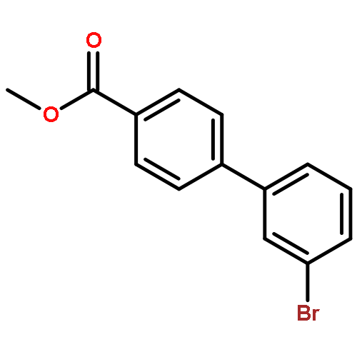 [1,1'-Biphenyl]-4-carboxylic acid, 3'-bromo-, methyl ester