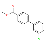 [1,1'-Biphenyl]-4-carboxylic acid, 3'-chloro-, methyl ester