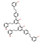 4-(3-Hydroxyphenethyl)phenyl[2-hydroxy-5-(3-hydroxyphenethyl)phenyl] ether