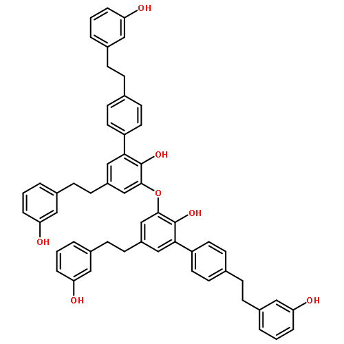 4-(3-Hydroxyphenethyl)phenyl[2-hydroxy-5-(3-hydroxyphenethyl)phenyl] ether