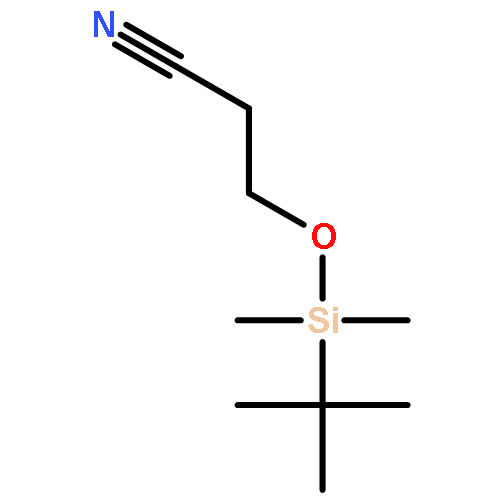 Propanenitrile, 3-[[(1,1-dimethylethyl)dimethylsilyl]oxy]-