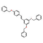 (E)-3,5,4'-Tribenzyloxystilbene