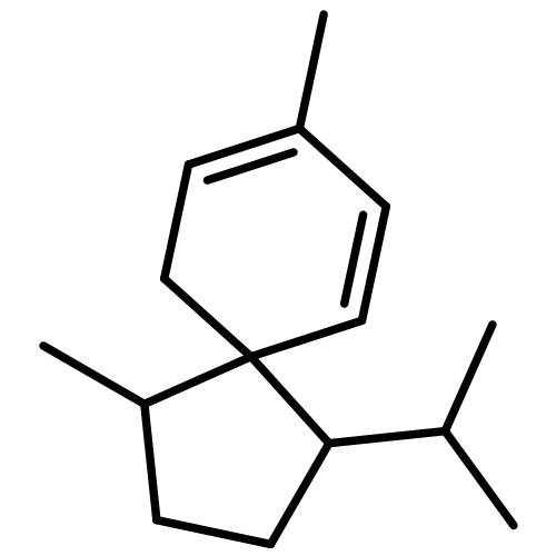 (1S,5S)-1β,8-Dimethyl-4β-(1-methylethyl)spiro[4.5]deca-6,8-diene