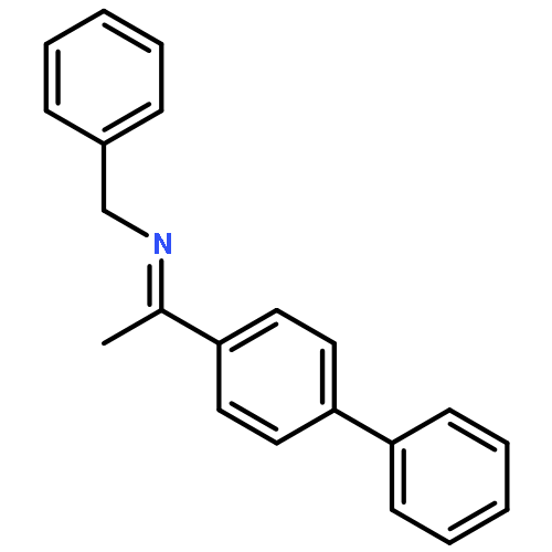 Benzenemethanamine, N-(1-[1,1'-biphenyl]-4-ylethylidene)-