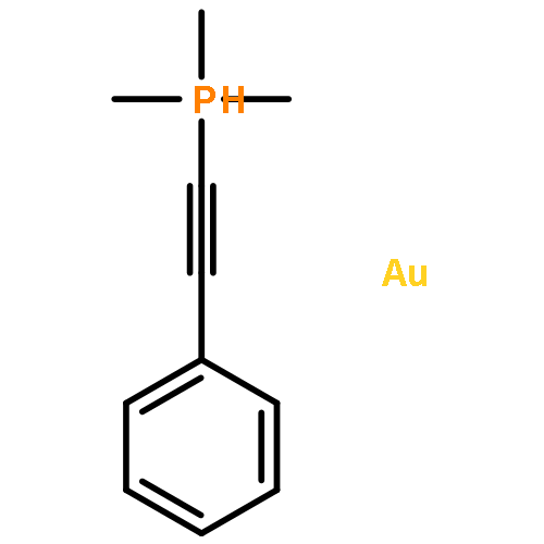 Gold, (phenylethynyl)(trimethylphosphine)-