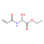 Acetic acid, hydroxy[(1-oxo-2-propenyl)amino]-, ethyl ester