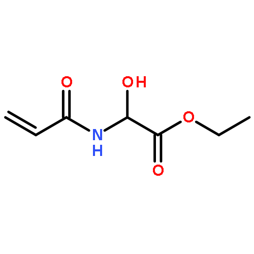 Acetic acid, hydroxy[(1-oxo-2-propenyl)amino]-, ethyl ester