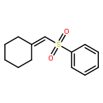 Benzene, [(cyclohexylidenemethyl)sulfonyl]-