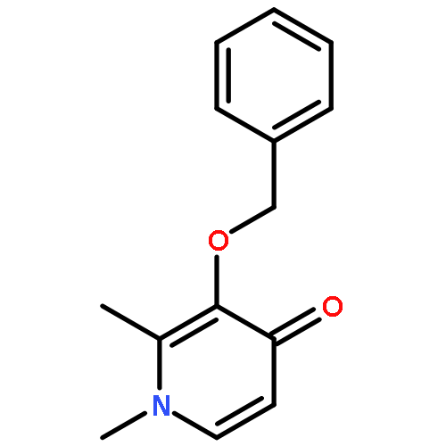 4(1H)-PYRIDINONE, 1,2-DIMETHYL-3-(PHENYLMETHOXY)-