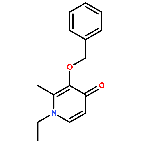 4(1H)-Pyridinone, 1-ethyl-2-methyl-3-(phenylmethoxy)-