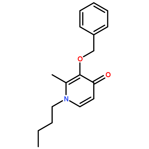 4(1H)-PYRIDINONE, 1-BUTYL-2-METHYL-3-(PHENYLMETHOXY)-