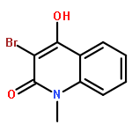 3-Bromo-4-hydroxy-1-methylquinolin-2(1H)-one