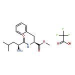 (S)-Methyl 2-((S)-2-aMino-4-MethylpentanaMido)-3-phenylpropanoate trifluoroacetic acid