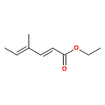 (2E,4E)-4-Methyl-2,4-hexadienoic Acid Ethyl Ester