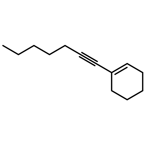 CYCLOHEXENE, 1-(1-HEPTYNYL)-