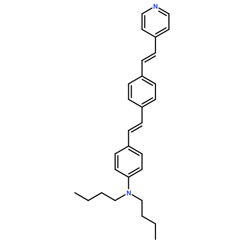 Benzenamine, N,N-dibutyl-4-[2-[4-[2-(4-pyridinyl)ethenyl]phenyl]ethenyl]-