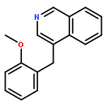 ISOQUINOLINE, 4-[(2-METHOXYPHENYL)METHYL]-