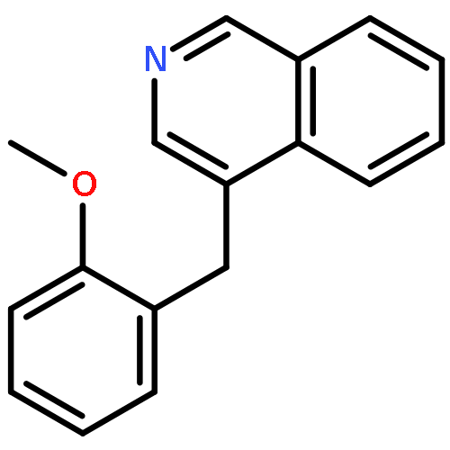 ISOQUINOLINE, 4-[(2-METHOXYPHENYL)METHYL]-