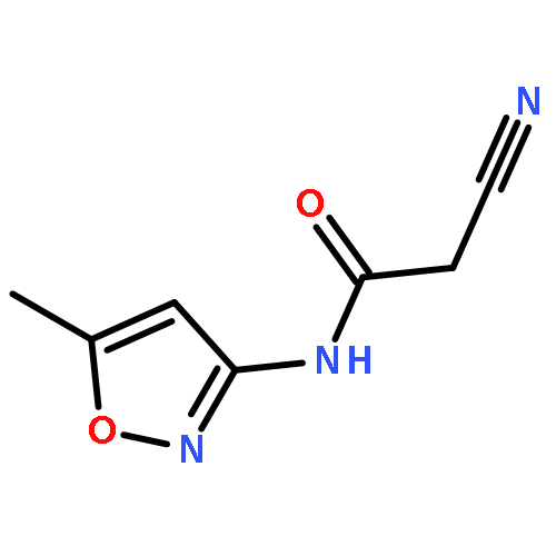 Acetamide, 2-cyano-N-(5-methyl-3-isoxazolyl)-