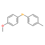 Benzene, 1-methoxy-4-[(4-methylphenyl)seleno]-