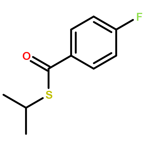 Benzenecarbothioic acid, 4-fluoro-, S-(1-methylethyl) ester