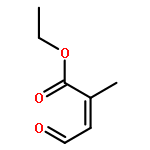 2-Butenoic acid, 2-methyl-4-oxo-, ethyl ester, (Z)-