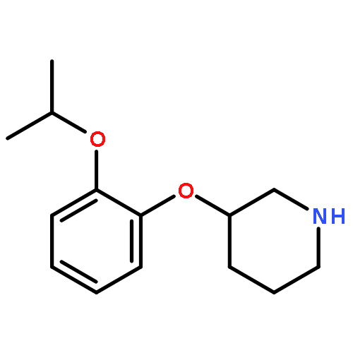 3-(2-propan-2-yloxyphenoxy)piperidine