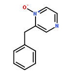 PYRAZINE, (PHENYLMETHYL)-, 1-OXIDE