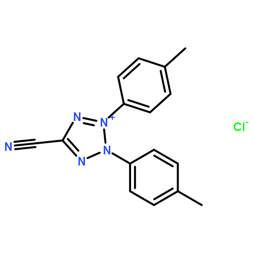 2,3-bis(4-methylphenyl)tetrazol-2-ium-5-carbonitrile;chloride