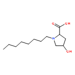 L-Proline, 4-hydroxy-1-octyl-, trans-