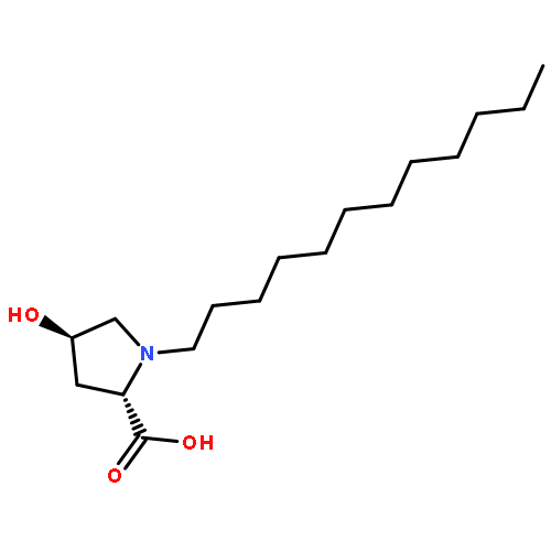 L-Proline, 1-dodecyl-4-hydroxy-, trans-