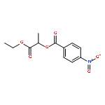 Propanoic acid, 2-[(4-nitrobenzoyl)oxy]-, ethyl ester, (2R)-