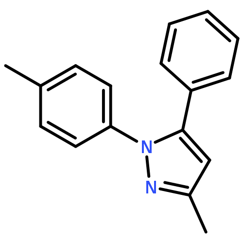 1H-PYRAZOLE, 3-METHYL-1-(4-METHYLPHENYL)-5-PHENYL-