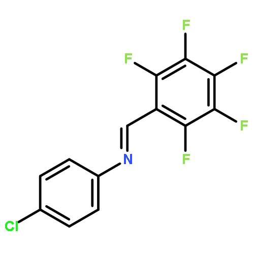 Benzenamine, 4-chloro-N-[(pentafluorophenyl)methylene]-