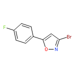 3-Bromo-5-(4-fluorophenyl)isoxazole