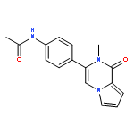 Acetamide,N-[4-(1,2-dihydro-2-methyl-1-oxopyrrolo[1,2-a]pyrazin-3-yl)phenyl]-