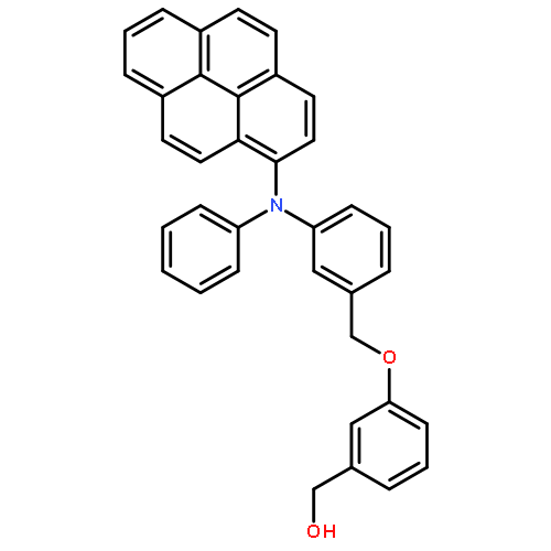 Benzenemethanol, 3-[[3-(phenyl-1-pyrenylamino)phenyl]methoxy]-