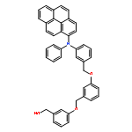 Benzenemethanol,3-[[3-[[3-(phenyl-1-pyrenylamino)phenyl]methoxy]phenyl]methoxy]-